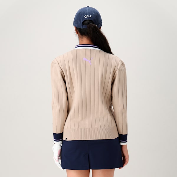 ウィメンズ ゴルフ Pロゴ コーデュロイ キャップ, Deep Navy, extralarge-JPN