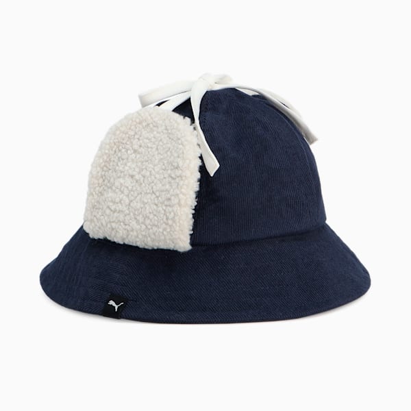 ウィメンズ ゴルフ P イヤーマフ コーデュロイ ハット, Deep Navy, extralarge-JPN