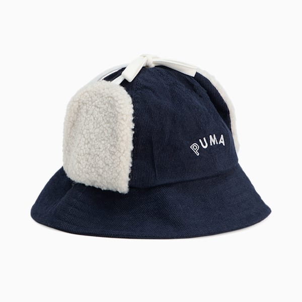 ウィメンズ ゴルフ P イヤーマフ コーデュロイ ハット, Deep Navy, extralarge-JPN
