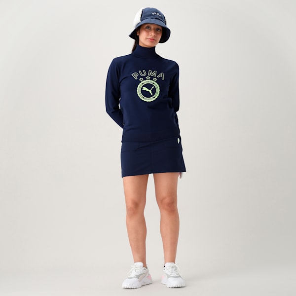 ウィメンズ ゴルフ P イヤーマフ コーデュロイ ハット, Deep Navy, extralarge-JPN