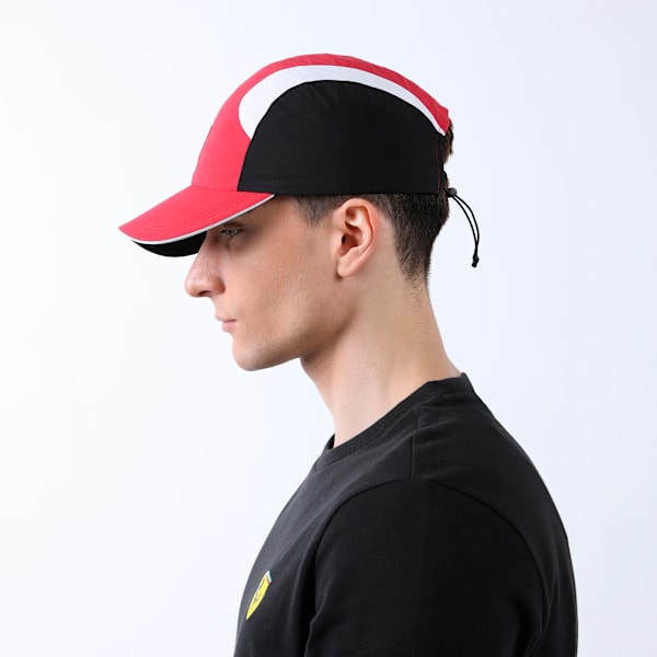 Ferrari Race RCT 4 Panel Motorsport Cap, Rosso Corsa-PUMA Black, extralarge-IND
