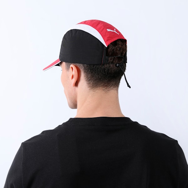 Ferrari Race RCT 4 Panel Motorsport Cap, Rosso Corsa-PUMA Black, extralarge-IND