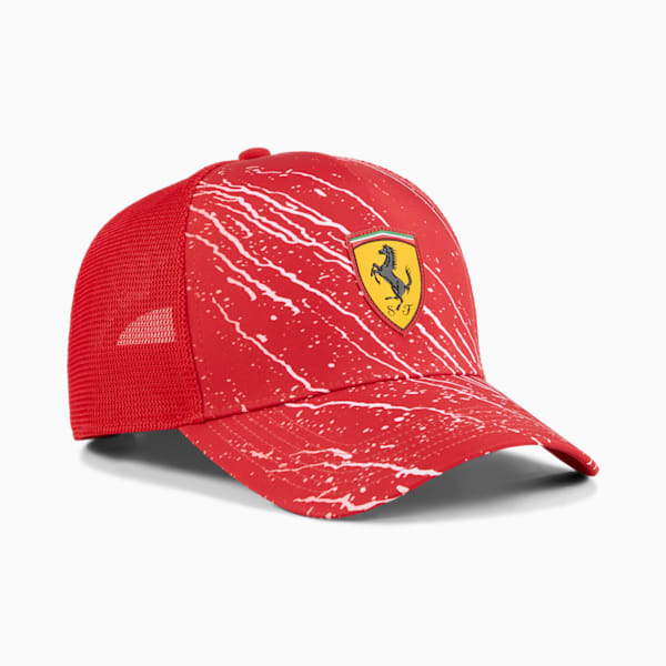Ferrari Race Trucker Cap, Rosso Corsa, extralarge