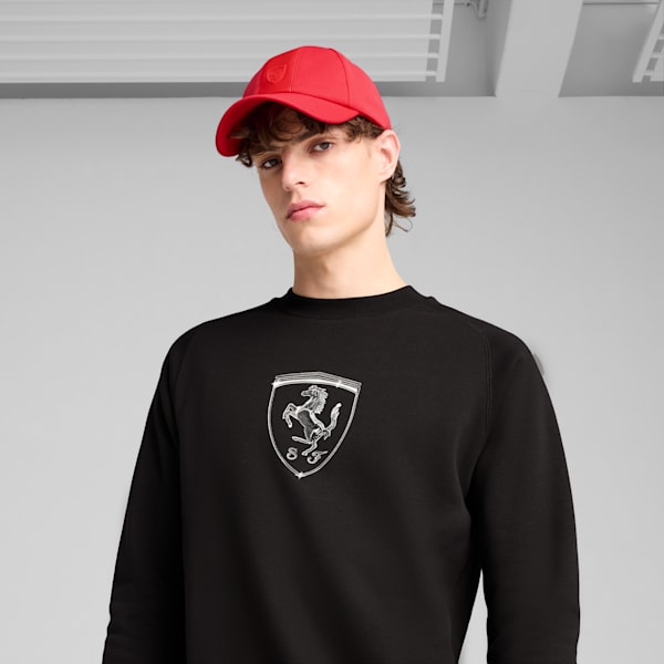 Scuderia Ferrari Race Pro Baseball Cap, Rosso Corsa, extralarge