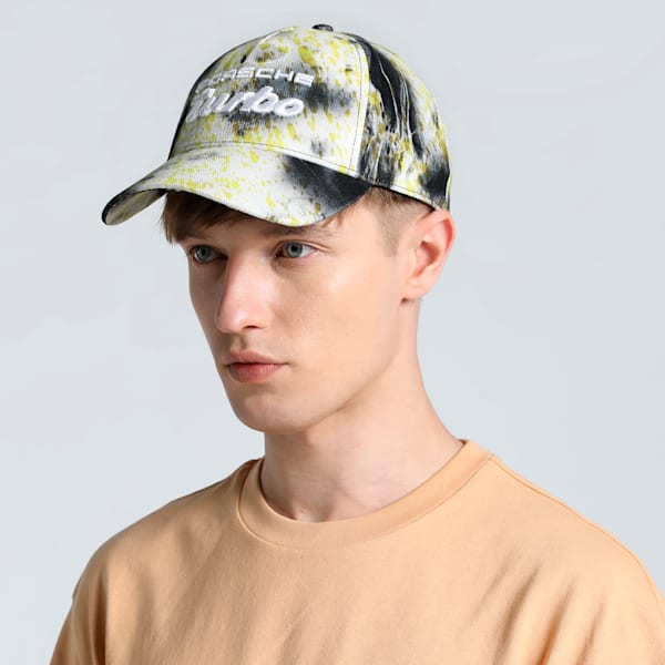 Porsche Legacy Colour Motorsport Baseball Cap, PUMA Black-AOP, extralarge-IND