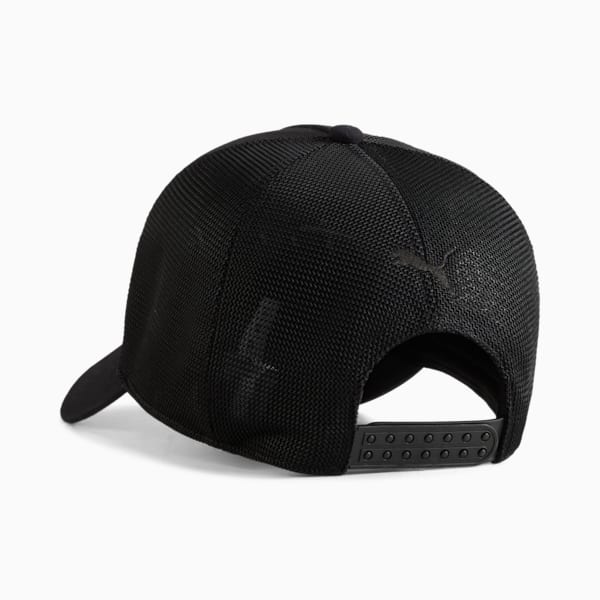Porsche Legacy Trucker Cap, PUMA Black, extralarge