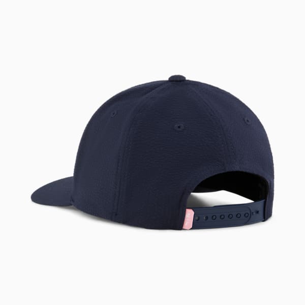 メンズ ゴルフ PUMA x ARNOLD PALMER シアサッカー 6 パネル キャップ, Deep Navy, extralarge-JPN