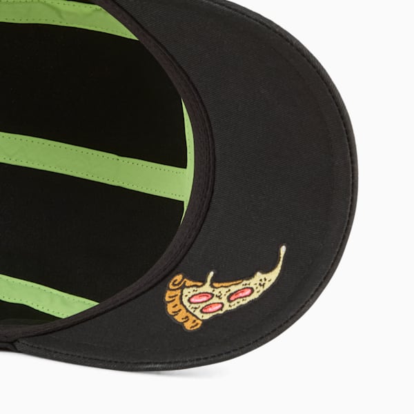 キッズ PUMA x TMNT 5 パネル キャップ, PUMA Black, extralarge-JPN