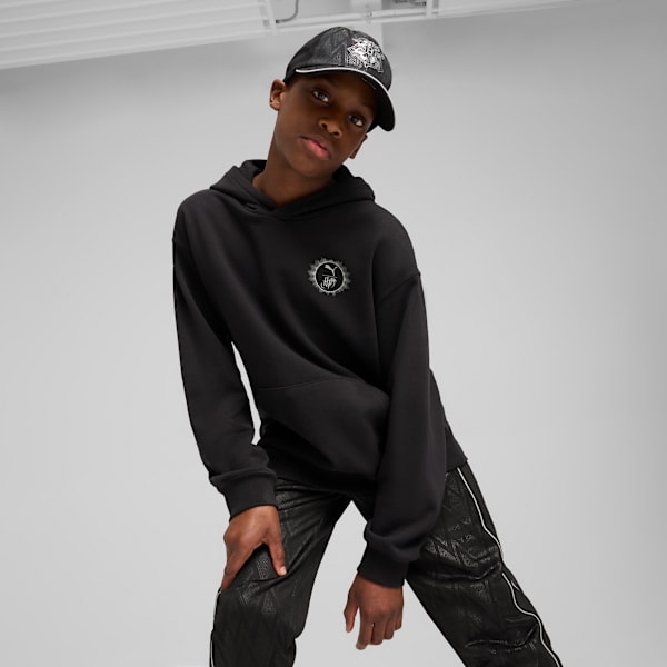 キッズ PUMA x ハリーポッター ダッド キャップ, PUMA Black, extralarge-JPN