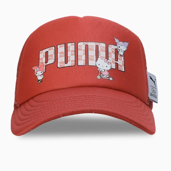 PUMA x HELLO KITTY & FRIENDS Youth Trucker Cap, Red Fire, extralarge-IND