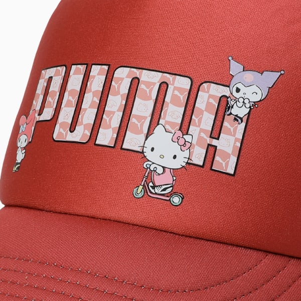 PUMA x HELLO KITTY & FRIENDS Youth Trucker Cap, Red Fire, extralarge-IND