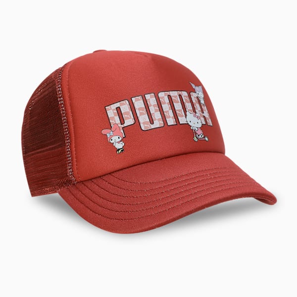 PUMA x HELLO KITTY & FRIENDS Youth Trucker Cap, Red Fire, extralarge-IND