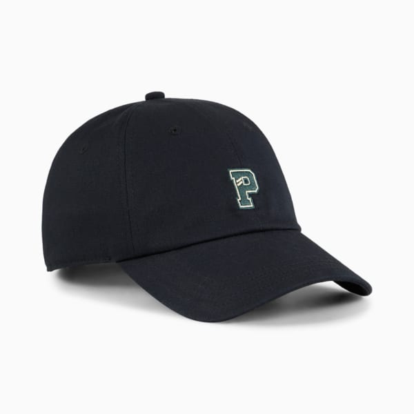 ユニセックス ワードローブ ESS グラフィック ダッド キャップ, PUMA Black, extralarge-JPN