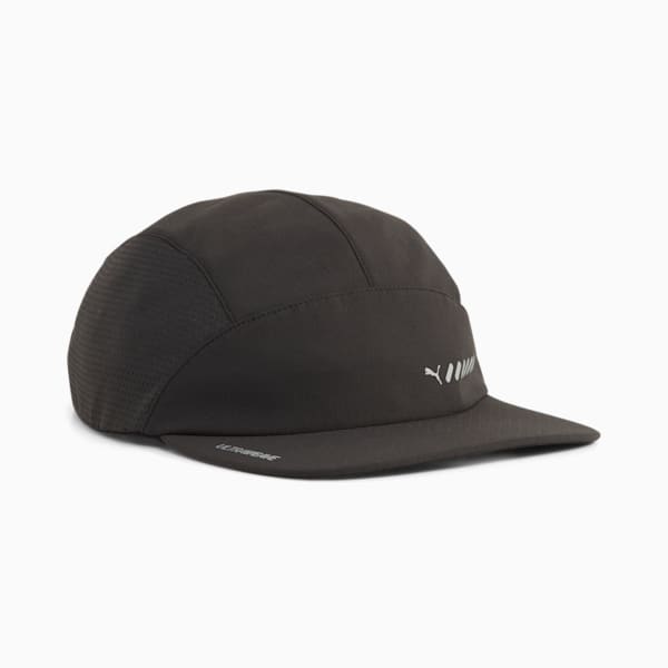 Running Packable 5 Panel Cap, PUMA Black, extralarge-IND