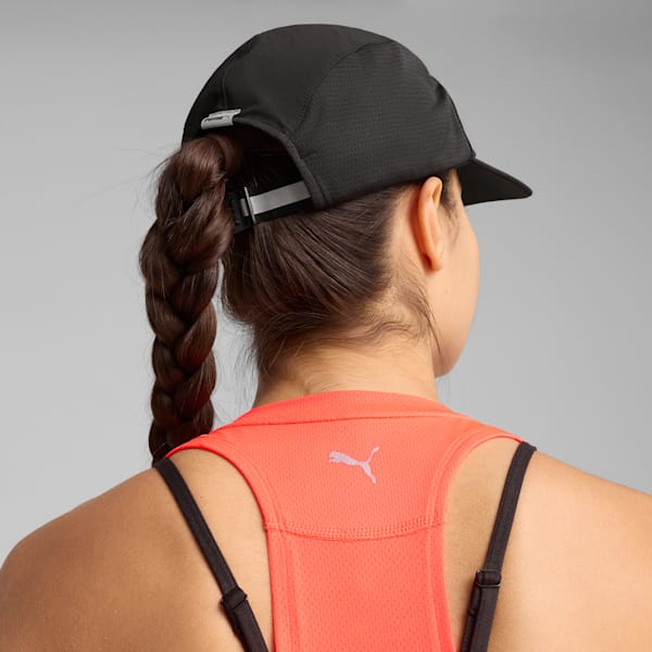 Running Packable 5 Panel Cap, PUMA Black, extralarge-IND