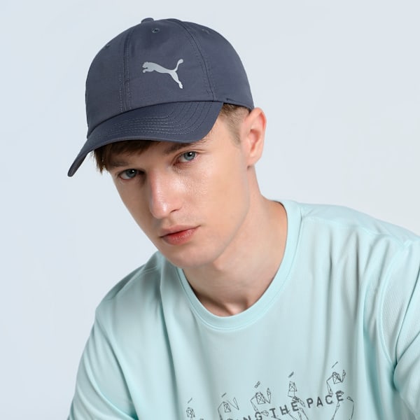 Poly Cotton Baseball Cap, Galactic Gray, extralarge-IND