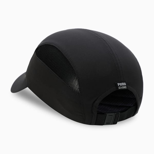 SEASONS 5 Panel Unisex Running Cap, PUMA Black, extralarge-IND