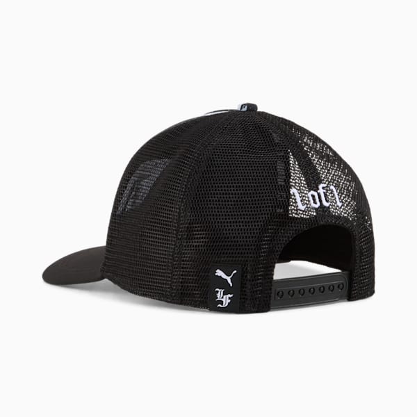 PUMA x LAMELO BALL LaFrancé Written in Chrome Trucker Cap, PUMA Black, extralarge