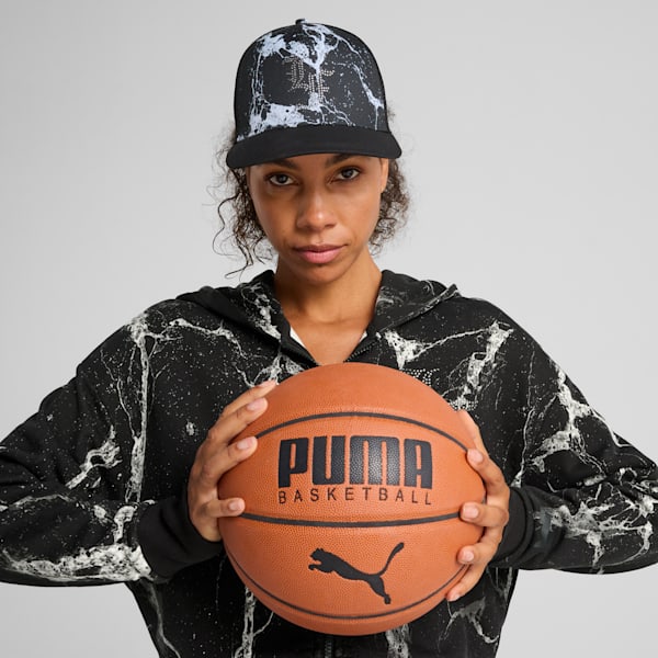 PUMA x LAMELO BALL LaFrancé Written in Chrome Trucker Cap, PUMA Black, extralarge