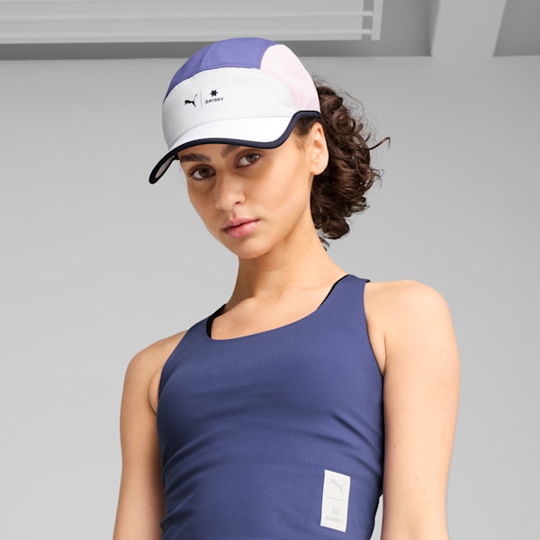 ユニセックス PUMA x SAYSKY ランニング 5 パネル キャップ, Blue Crystal, extralarge-JPN