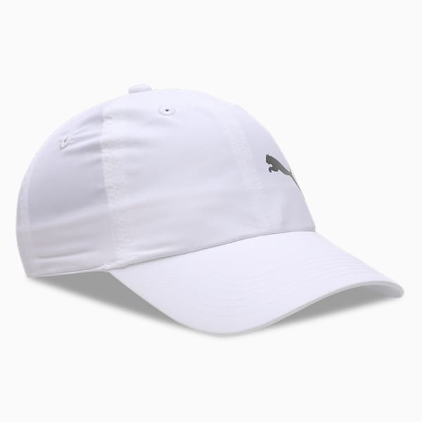 Poly Cotton Running Cap, Puma White, extralarge-IND