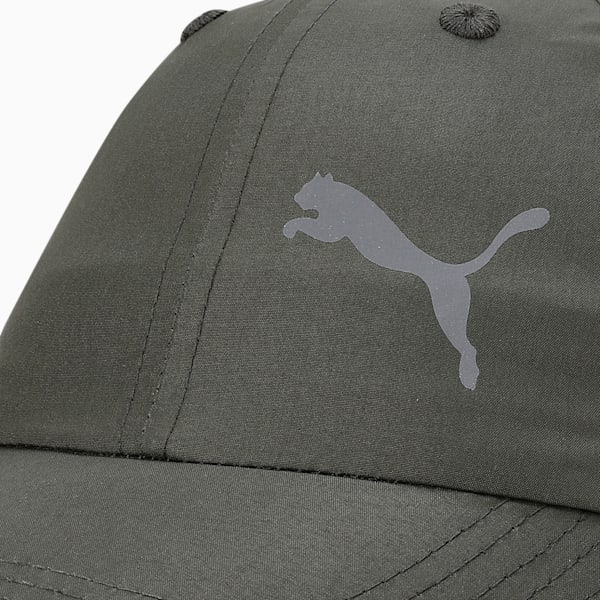 Poly Cotton Running Cap, Dark Olive, extralarge-IND