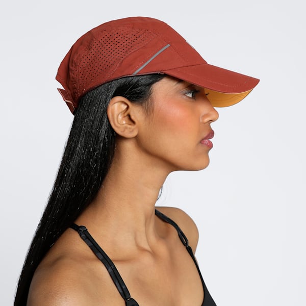 Lightweight Runner Cap, Mars Red, extralarge-IND