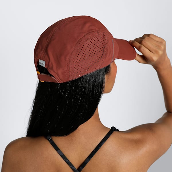 Lightweight Runner Cap, Mars Red, extralarge-IND