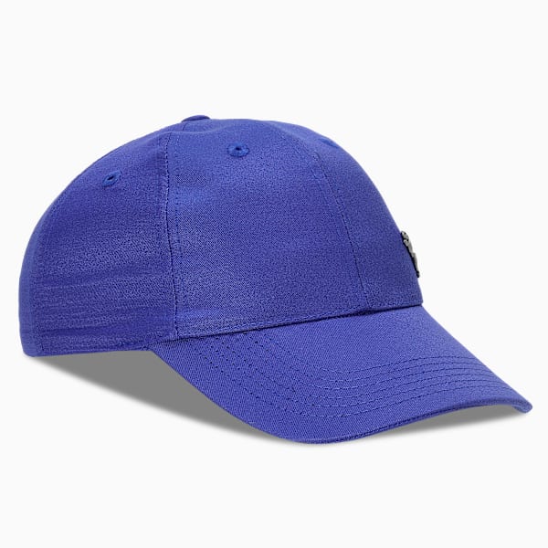 6 Panel Baseball Cap with Metal PUMA Logo, Lapis Lazuli, extralarge-IND