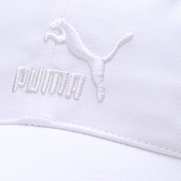 Archive Logo Unisex Baseball Cap, PUMA White-puma white Logo, extralarge-IND