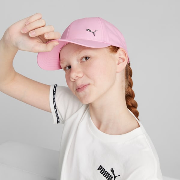 Kid's Metal Cat Cap, Island Pink, extralarge-IND