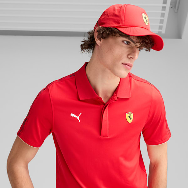 Scuderia Ferrari Race Trucker Cap, Rosso Corsa, extralarge