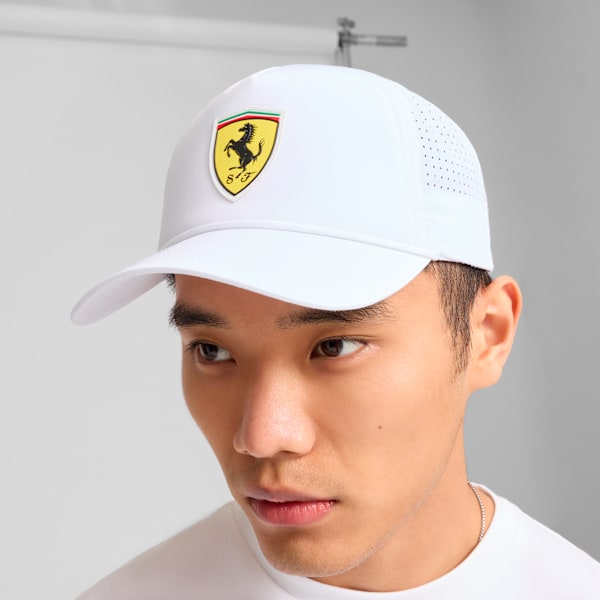 Gorra con malla Scuderia Ferrari Race, PUMA White, extralarge