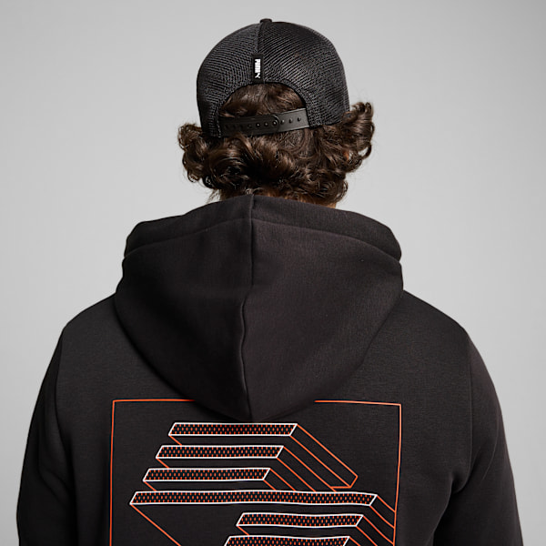 PUMA x HYROX Trucker Cap, PUMA Black, extralarge