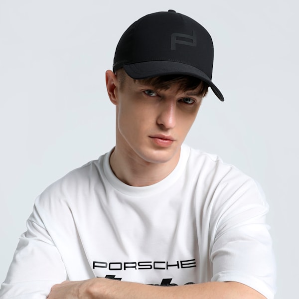 Porsche Design CLASSIC Motorsport Baseball Cap, PUMA Black, extralarge-IND