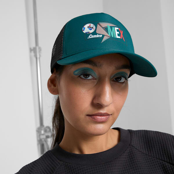 Gorro trailero PUMA CONMEBOL Copa América 2024 Fan, Varsity Green-MEX, extralarge