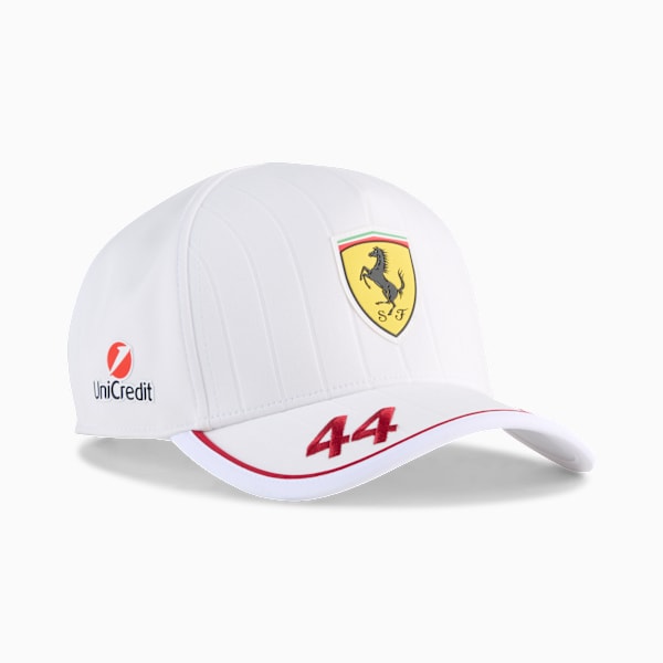 Scuderia Ferrari HP Hamilton Baseball Cap, PUMA White, extralarge-GBR