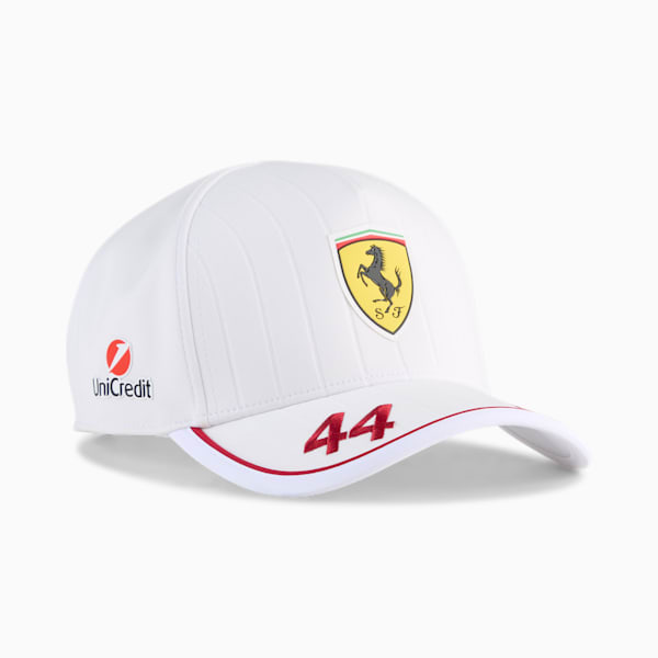 Scuderia Ferrari Hamilton Baseball Cap, PUMA White, extralarge