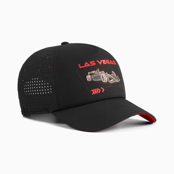 F1® Las Vegas Trucker Hat, PUMA Black, extralarge