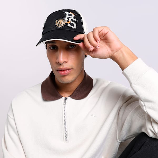 PUMA Multitude Adjustable BB Cap, Chestnut Brown, extralarge-IND