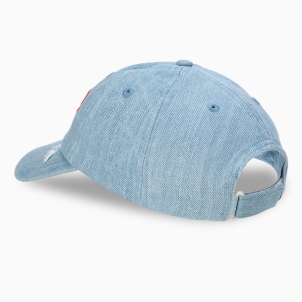 Denim Baseball Cap, Team Light Blue, extralarge-IND