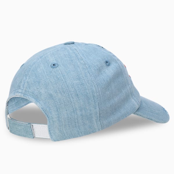 Denim Baseball Cap, Team Light Blue, extralarge-IND
