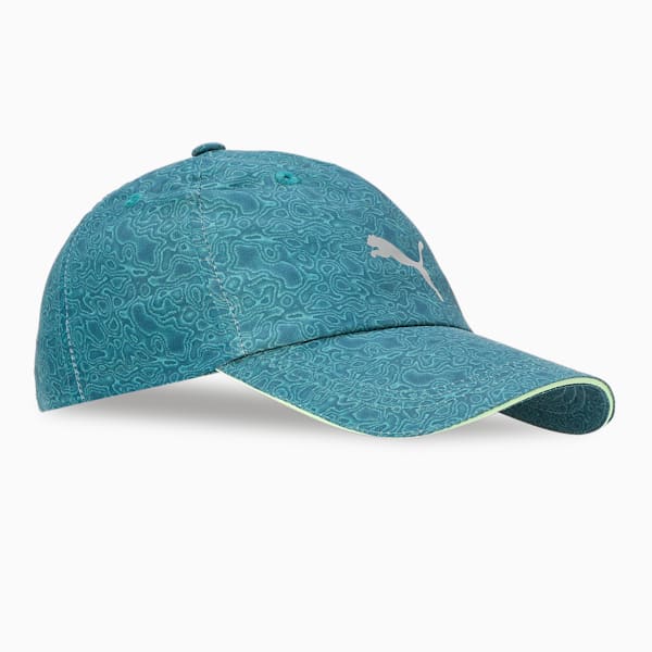 PUMA Nod Printed Unisex Running Cap, Cool Dark Gray-AOP, extralarge-IND