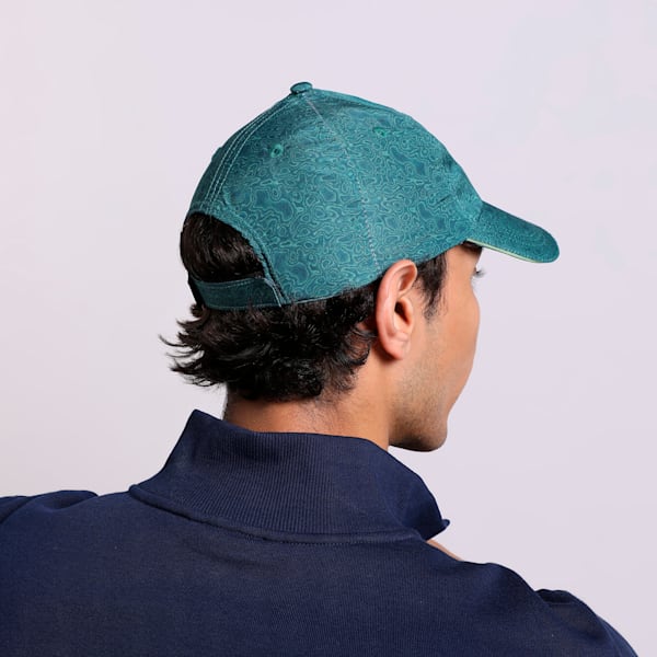 PUMA Nod Printed Unisex Running Cap, Cool Dark Gray-AOP, extralarge-IND
