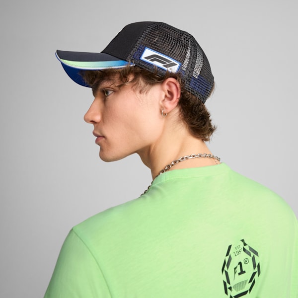 Formula 1® RACING Trucker Cap, PUMA Black, extralarge