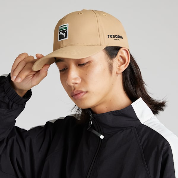 メンズ ゴルフ PUMA x renoma golf アイコンネーム キャップ, Alabaster, extralarge-JPN