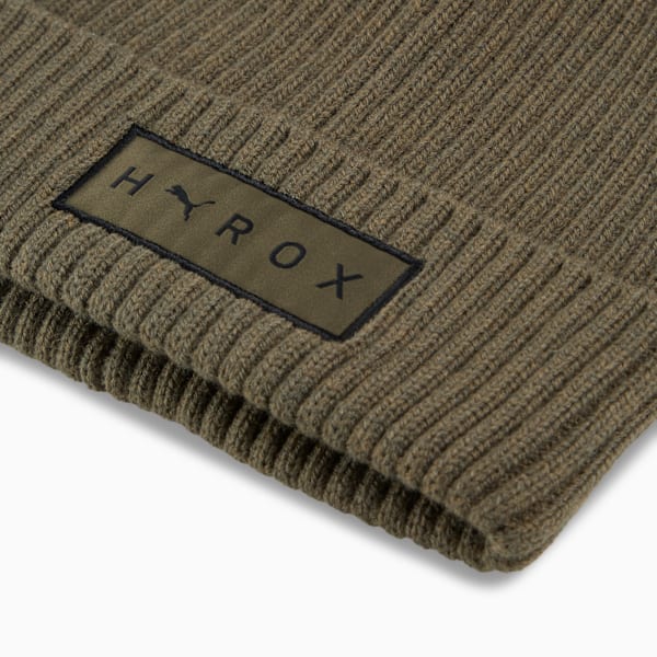 PUMA x HYROX Cuff Beanie, Loden Green, extralarge