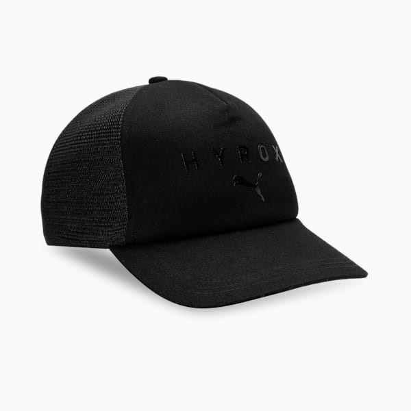 PUMA x HYROX Training Trucker Cap, PUMA Black, extralarge-IND