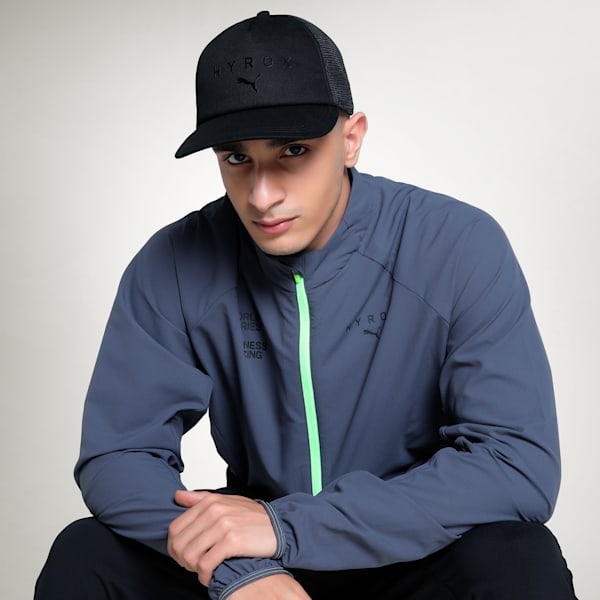 PUMA x HYROX Training Trucker Cap, PUMA Black, extralarge-IND
