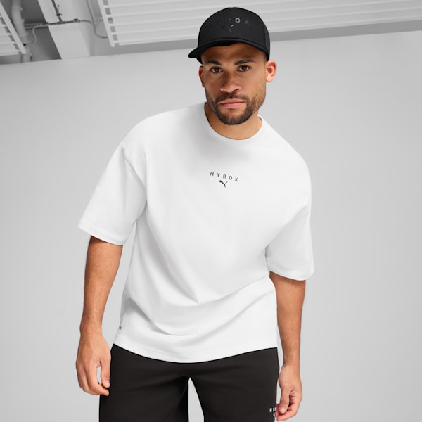 ユニセックス PUMA x HYROX キャップ, PUMA Black, extralarge-JPN